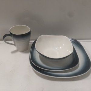 4PC MIKASA SWIRL IRONSTONE
